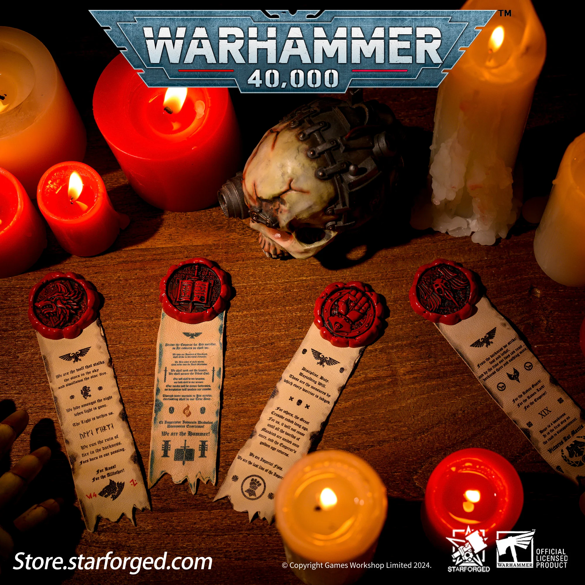 Warhammer 40K Games Workshop Authorized Purity Seals Starforged Set 3 - Image 3