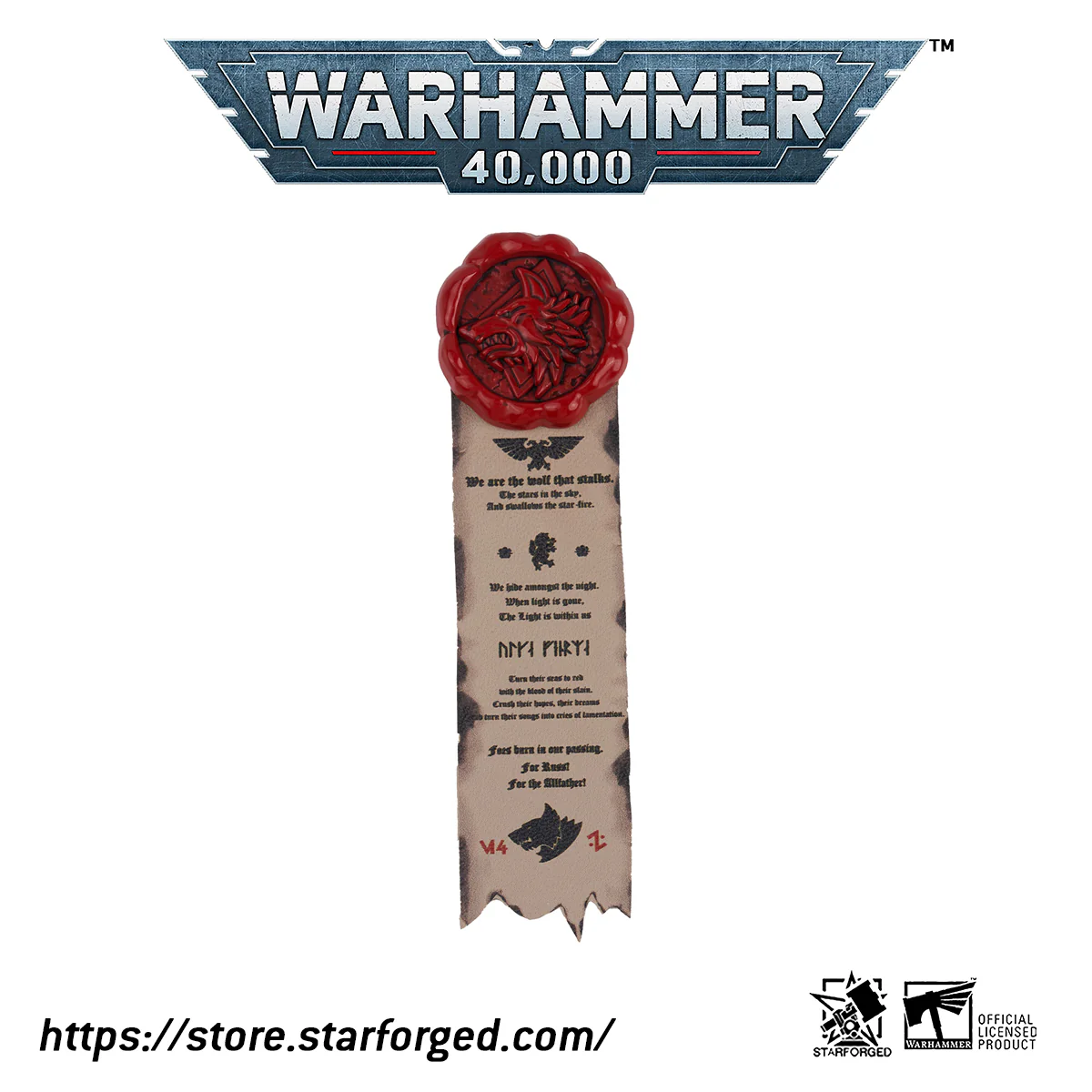 Starforged Purity Seals Warhammer 40K New 2023 Fashion Men's accessories Imperial Fist & Space Wolf Brooch - Image 10