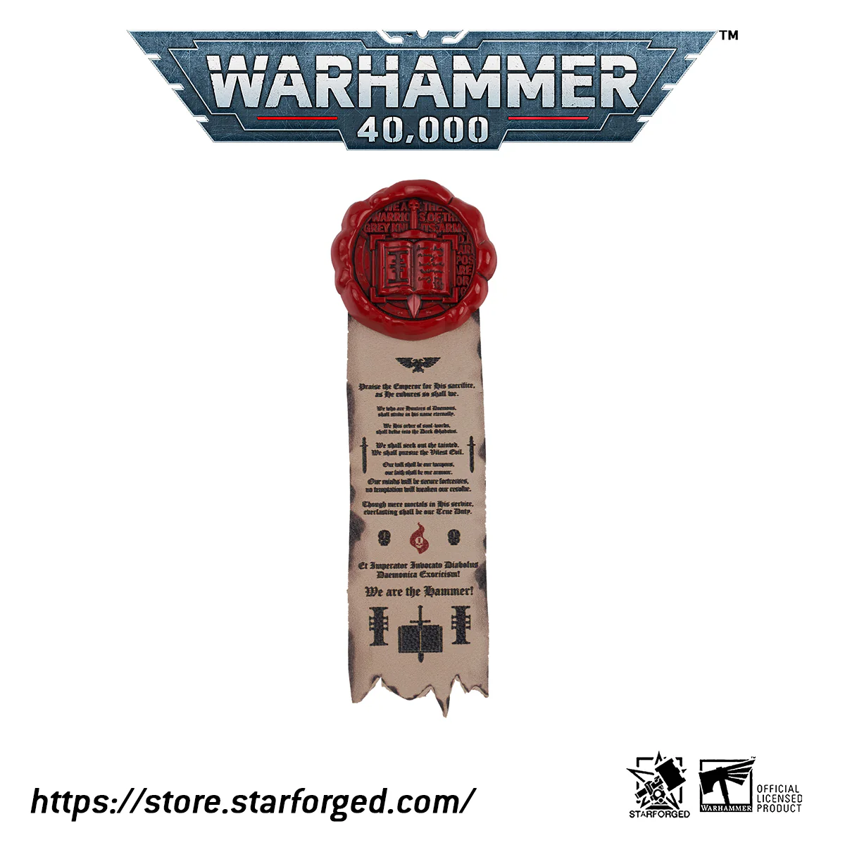 Starforged Purity Seals Warhammer 40K New 2023 Fashion Men's accessories Imperial Fist & Space Wolf Brooch - Image 12