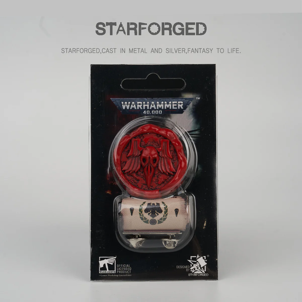 Starforged Purity Seals Warhammer 40K New 2023 Fashion Men's accessories Imperial Fist & Space Wolf Brooch - Image 5