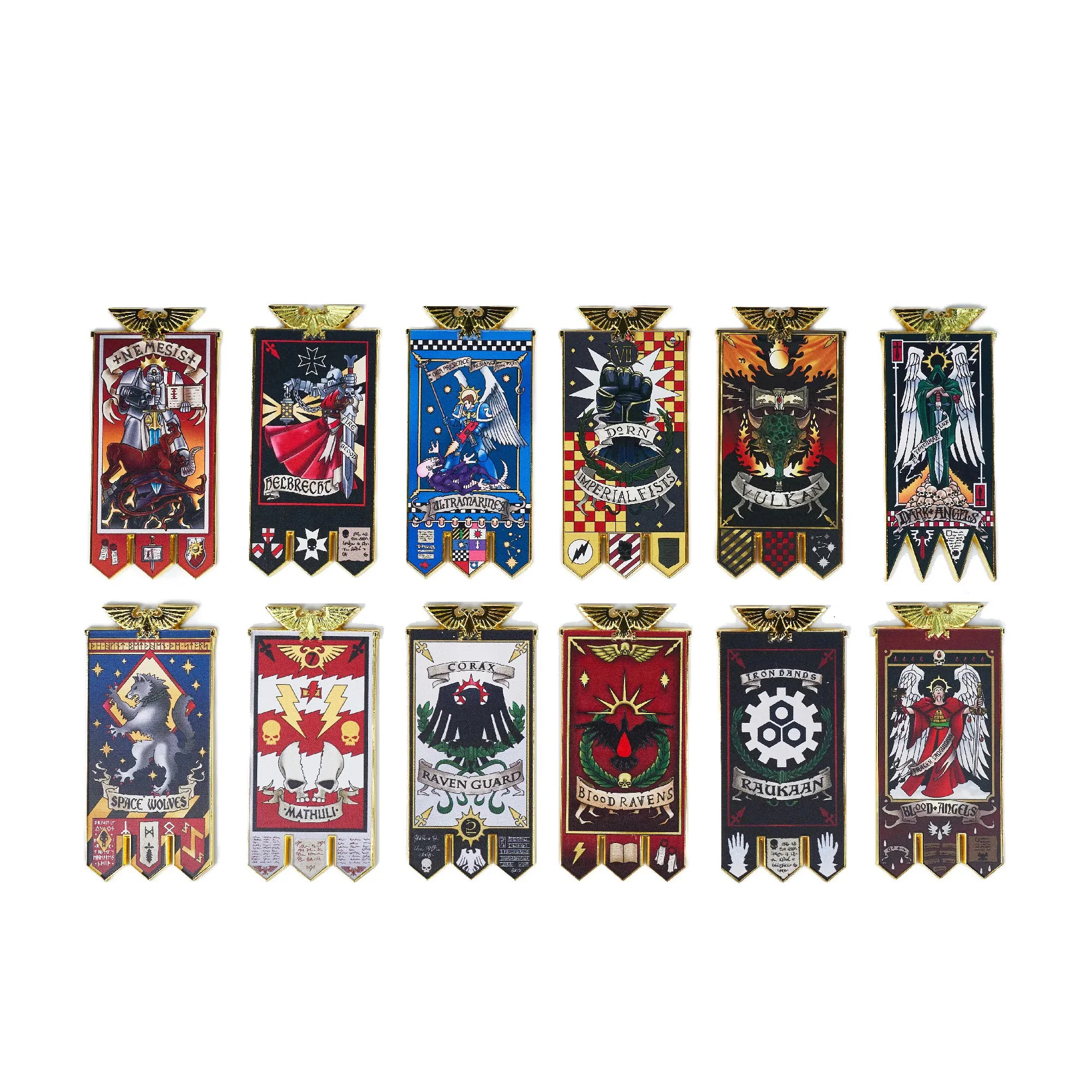 Starforged Space Marines Chapter Banner Collection Refrigerator Magnet Warhammer 40000 Other - Image 21