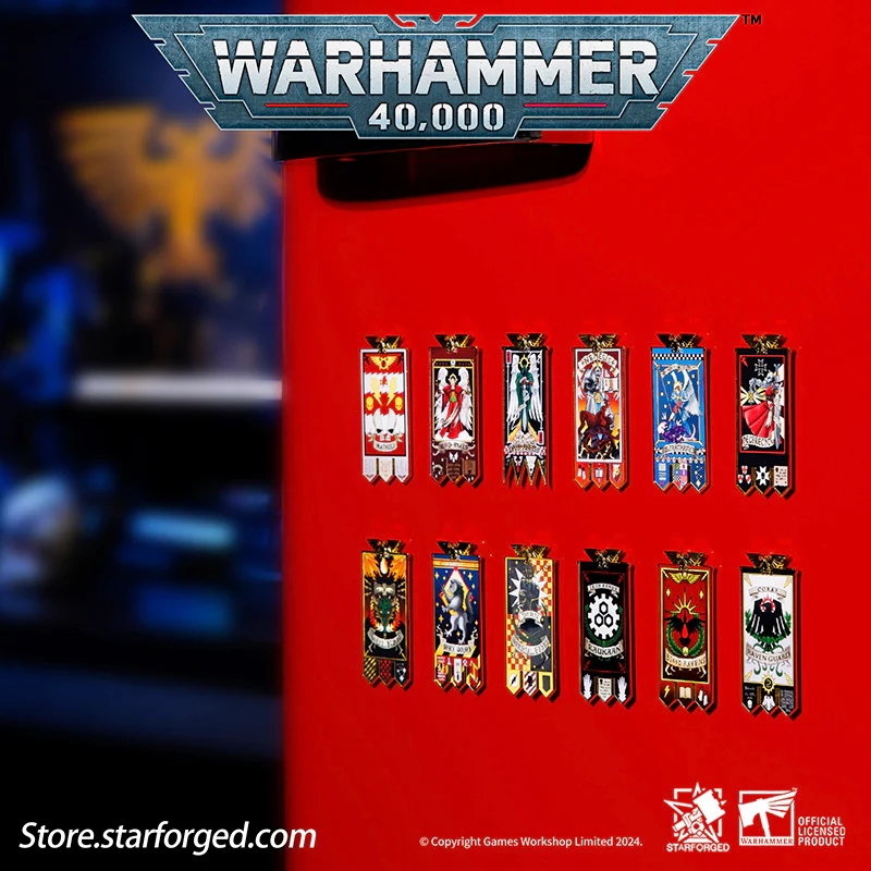 Starforged Space Marines Chapter Banner Collection Refrigerator Magnet Warhammer 40000 Other - Image 4