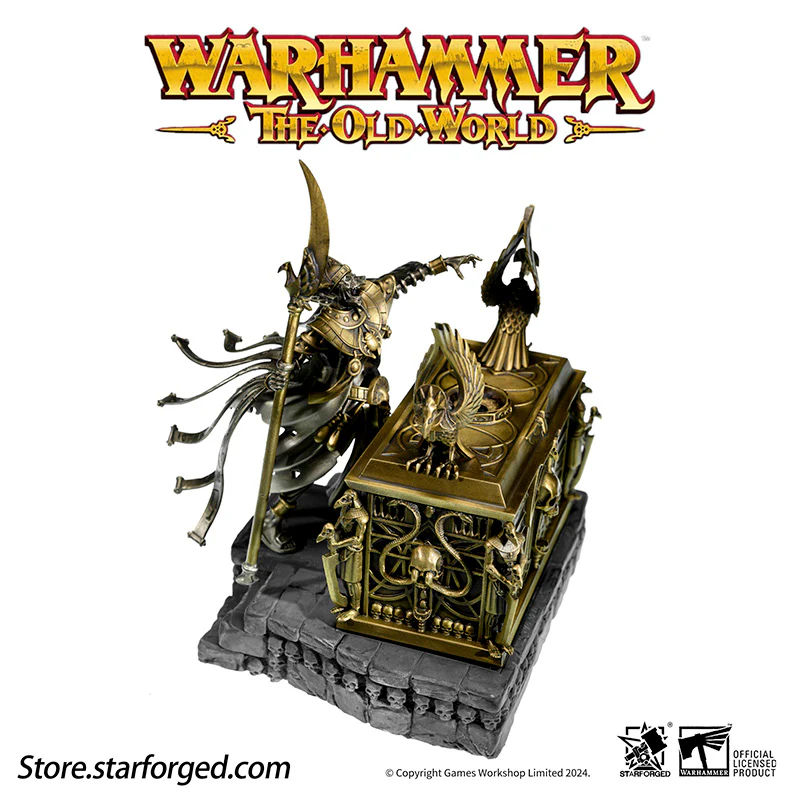 Starforged The Old World Warhammer Casket of Souls Incense Burner Tomb King dynasty Lords Aromatherapy Diffuser Other - Image 10
