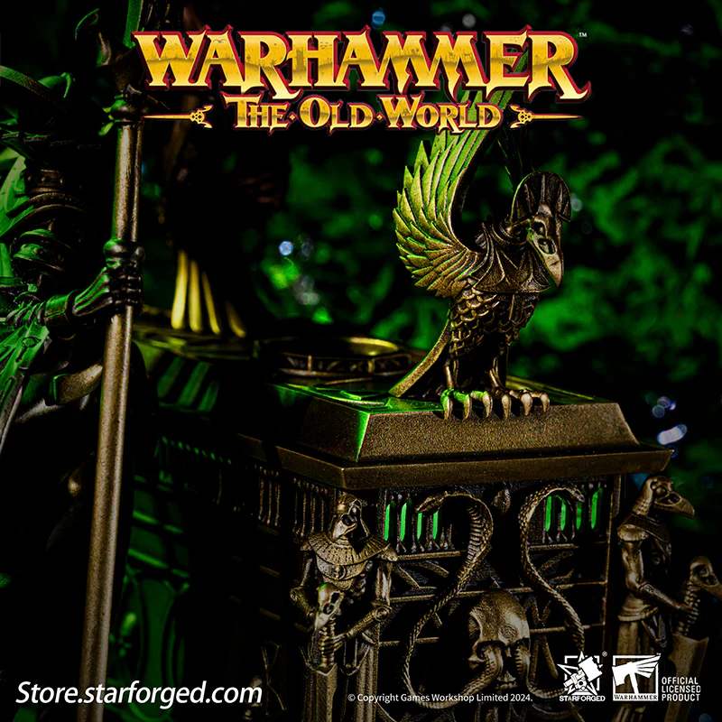 Starforged The Old World Warhammer Casket of Souls Incense Burner Tomb King dynasty Lords Aromatherapy Diffuser Other - Image 2