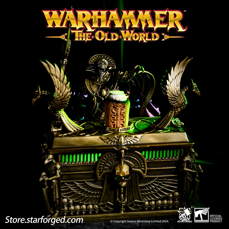 Starforged The Old World Warhammer Casket of Souls Incense Burner Tomb King dynasty Lords Aromatherapy Diffuser Other - Image 3
