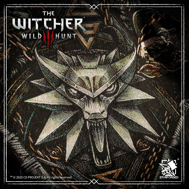 Starforged The Witcher 3: Wild Hunt Witcher 3 Themed Blanket: The Protection of Kaer Morhen Game Merchandise Officially Authorized - Image 8