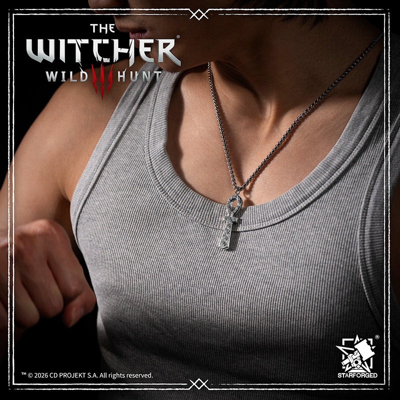 Starforged The Witcher 3: Wild Hunt Keira Metz Necklace Silver Pendant Game Merchandise Officially Authorized - Image 10