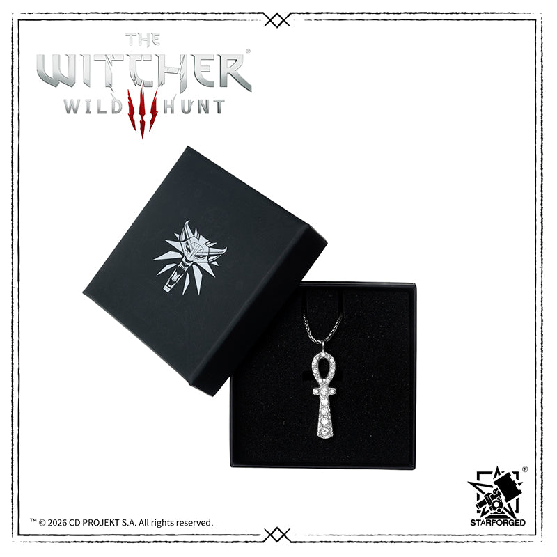 Starforged The Witcher 3: Wild Hunt Keira Metz Necklace Silver Pendant Game Merchandise Officially Authorized - Image 19