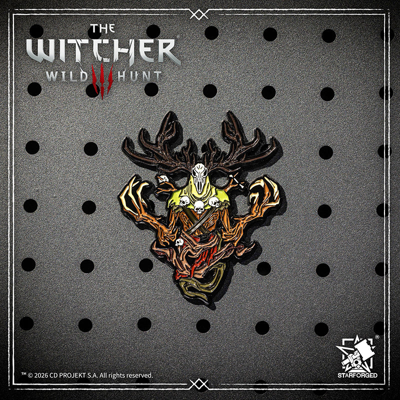 Starforged The Witcher 3: Wild Hunt Leshen Sigil Seal Badge Pin Game Merchandise Officially Authorized - Image 5