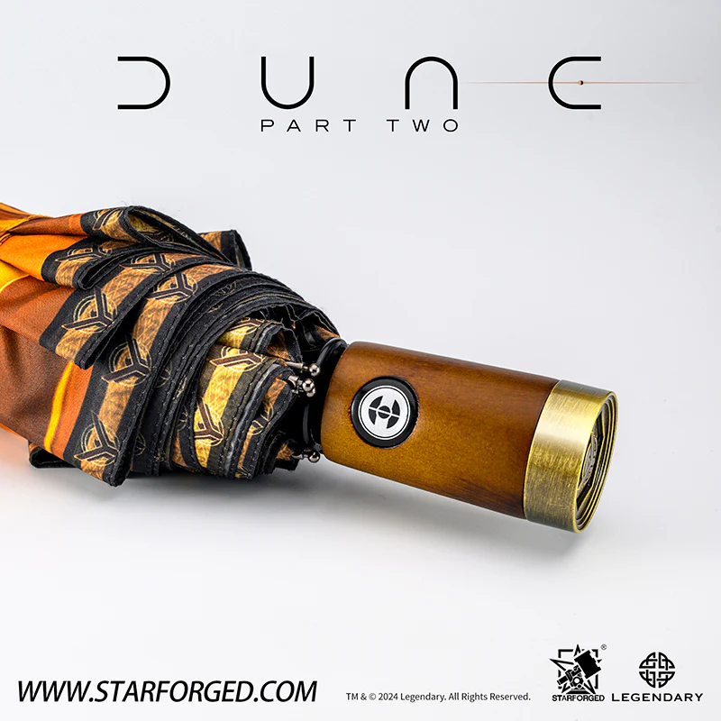 Starforged Themed Folding Umbrella: Dune II Sci-fi Movies Peripheral Boyfriend Gifts Atreides Empire Other - Image 3