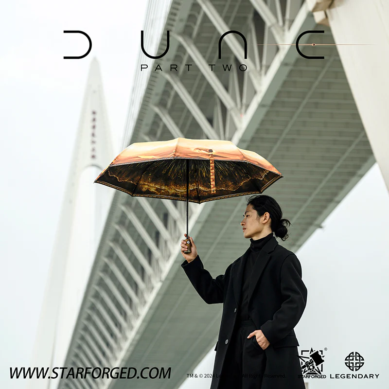 Starforged Themed Folding Umbrella: Dune II Sci-fi Movies Peripheral Boyfriend Gifts Atreides Empire Other - Image 5