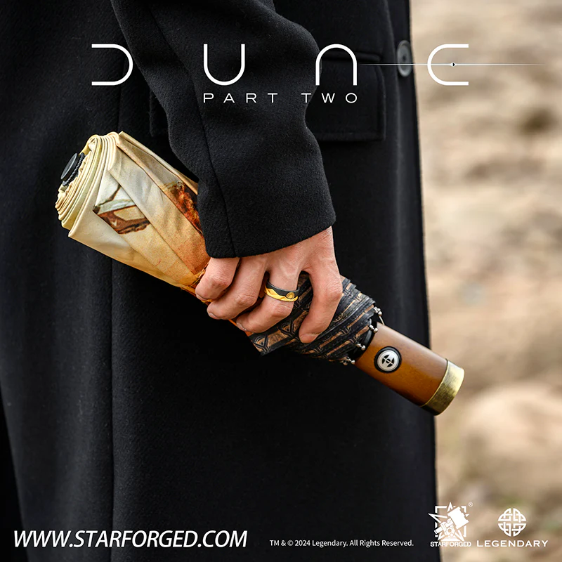 Starforged Themed Folding Umbrella: Dune II Sci-fi Movies Peripheral Boyfriend Gifts Atreides Empire Other - Image 7