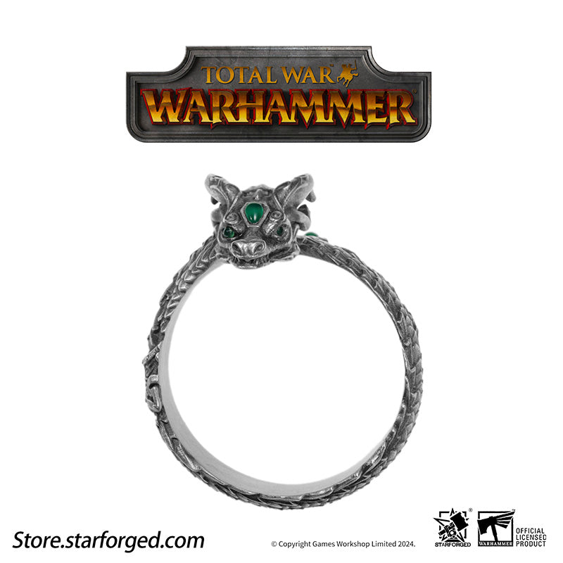Starforged Total War Warhammer III Dragons of Cathay Zhao Ming & Miao Ying Dragon Ring Game Peripherals Set - Image 10