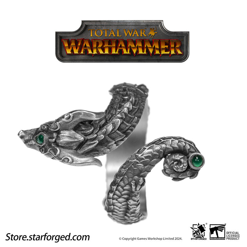 Starforged Total War Warhammer III Dragons of Cathay Zhao Ming & Miao Ying Dragon Ring Game Peripherals Set - Image 12