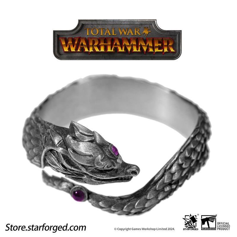 Starforged Total War Warhammer III Dragons of Cathay Zhao Ming & Miao Ying Dragon Ring Game Peripherals Set - Image 13