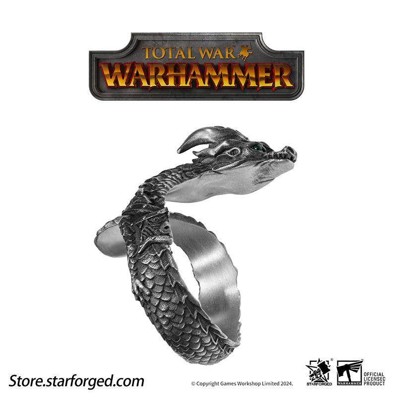 Starforged Total War Warhammer III Dragons of Cathay Zhao Ming & Miao Ying Dragon Ring Game Peripherals Set - Image 17