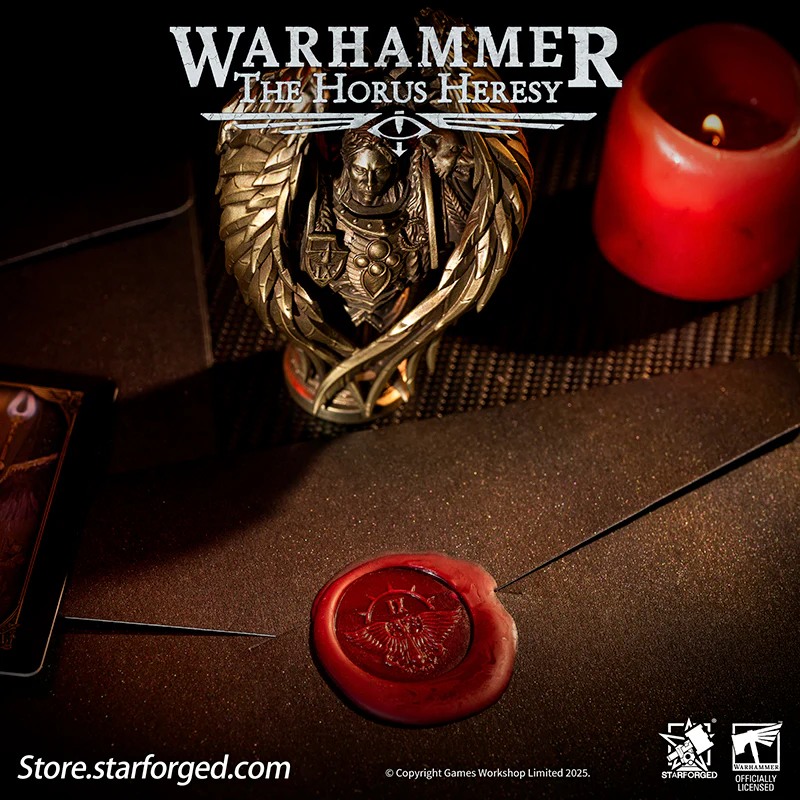 Starforged Warhammer 30K Blood Angels Sanguinius Wax Seal Set Men's Jewelry Accessories - Image 15