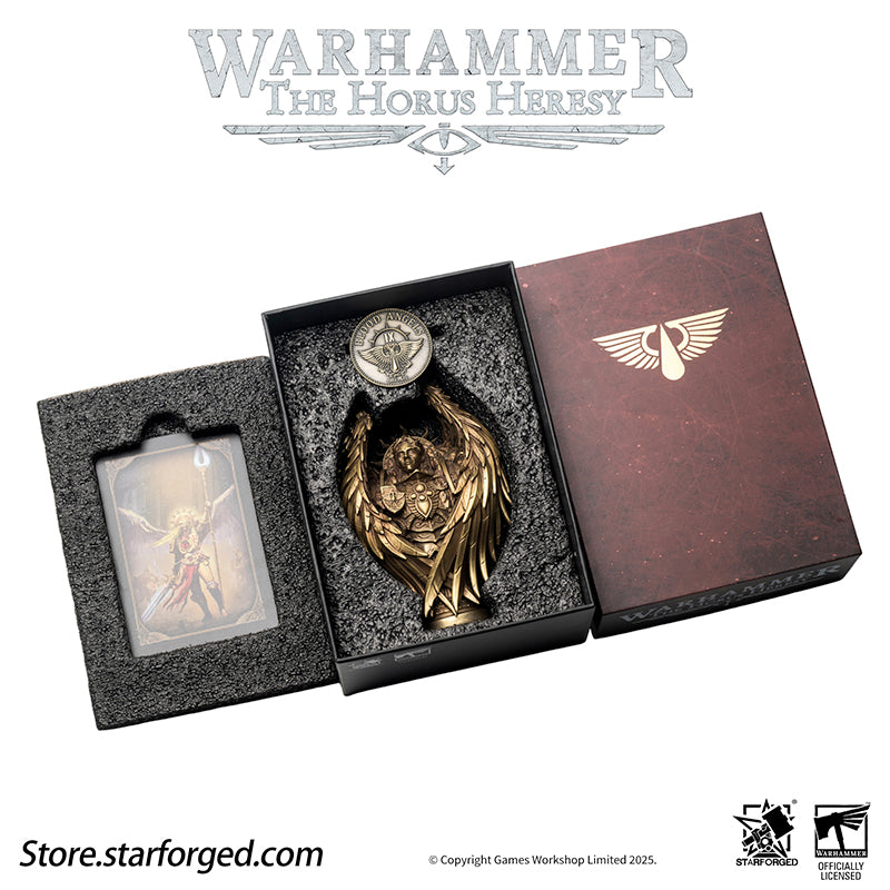 Starforged Warhammer 30K Blood Angels Sanguinius Wax Seal Set Men's Jewelry Accessories - Image 30