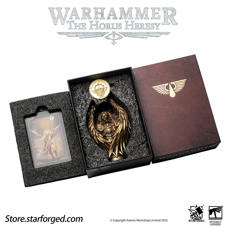 Starforged Warhammer 30K Blood Angels Sanguinius Wax Seal Set Men's Jewelry Accessories - Image 32