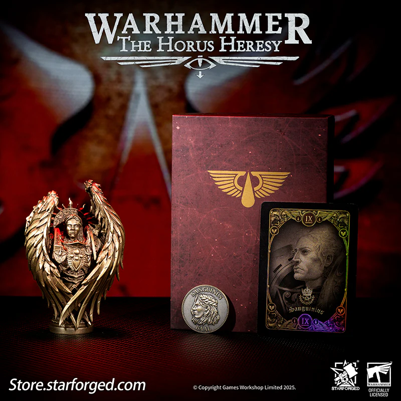 Starforged Warhammer 30K Blood Angels Sanguinius Wax Seal Set Men's Jewelry Accessories - Image 6
