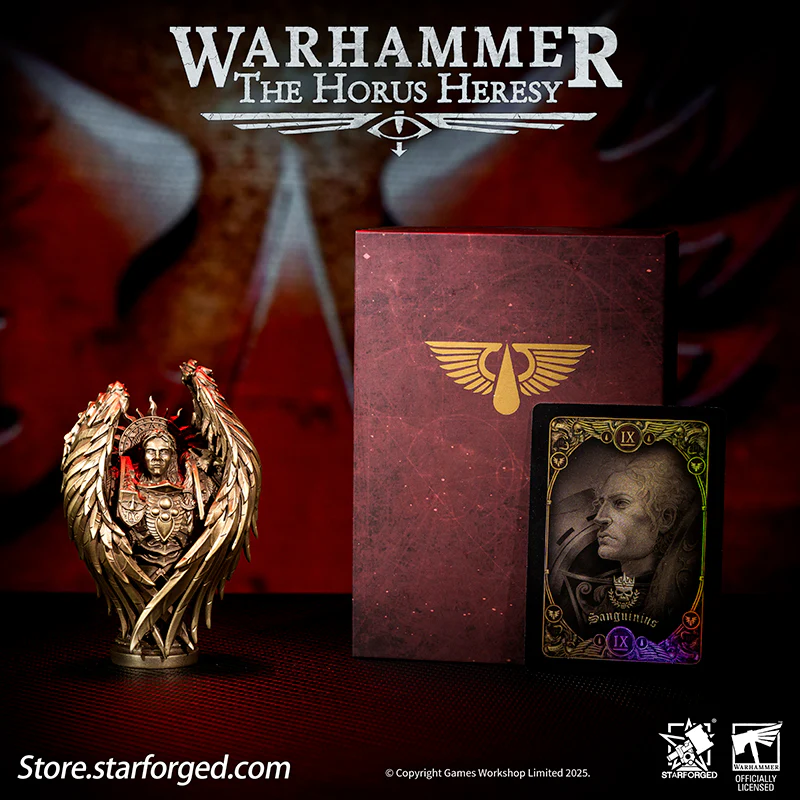 Starforged Warhammer 30K Blood Angels Sanguinius Wax Seal Set Men's Jewelry Accessories - Image 8
