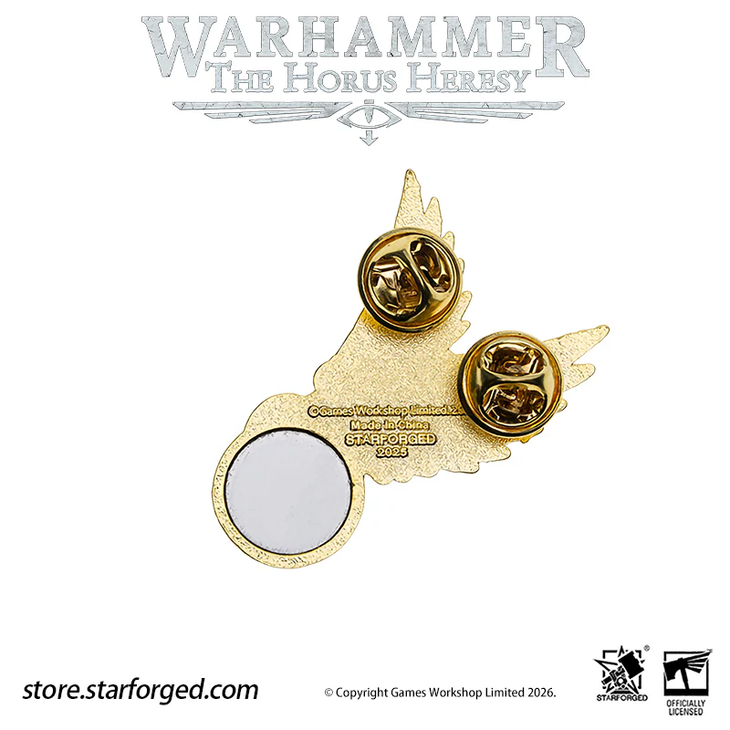 Starforged Warhammer 30K Chaos Space Marine Emperor's Children Phonecian's Favour Armourial Pin Warhammer Gifts Fashion Accessories - Image 12