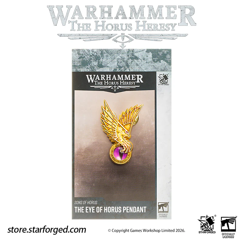 Starforged Warhammer 30K Chaos Space Marine Emperor's Children Phonecian's Favour Armourial Pin Warhammer Gifts Fashion Accessories - Image 14