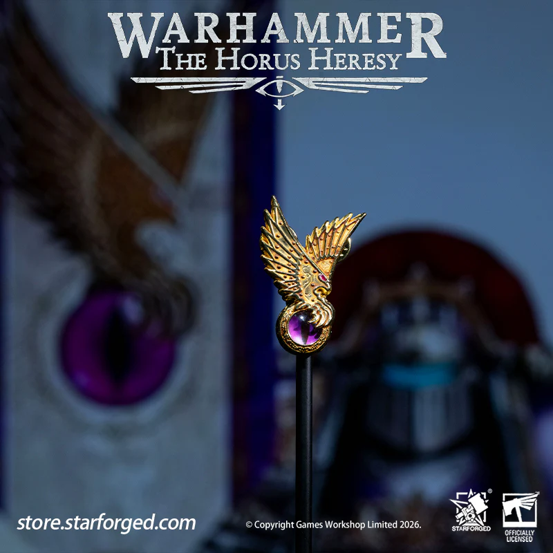 Starforged Warhammer 30K Chaos Space Marine Emperor's Children Phonecian's Favour Armourial Pin Warhammer Gifts Fashion Accessories - Image 7