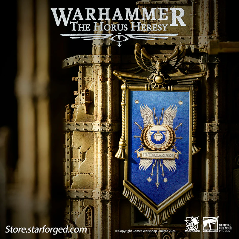 Starforged Warhammer 30K Horus Heresy Space Marine 2 Legion Fridge Magnet Chaos Official License Other - Image 32