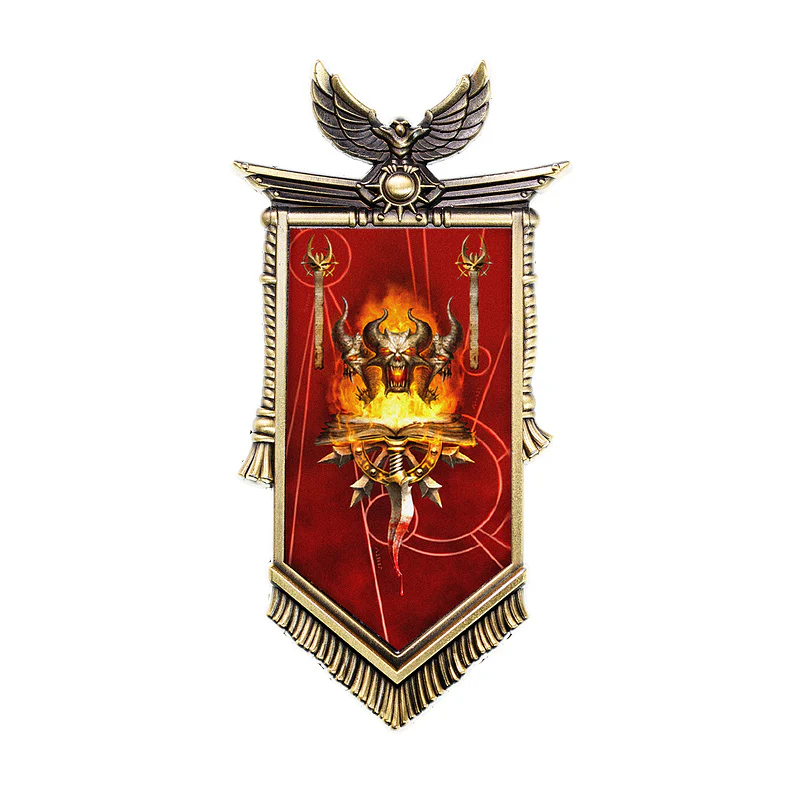 Starforged Warhammer 30K Horus Heresy Space Marine 2 Legion Fridge Magnet Chaos Official License Other - Image 4