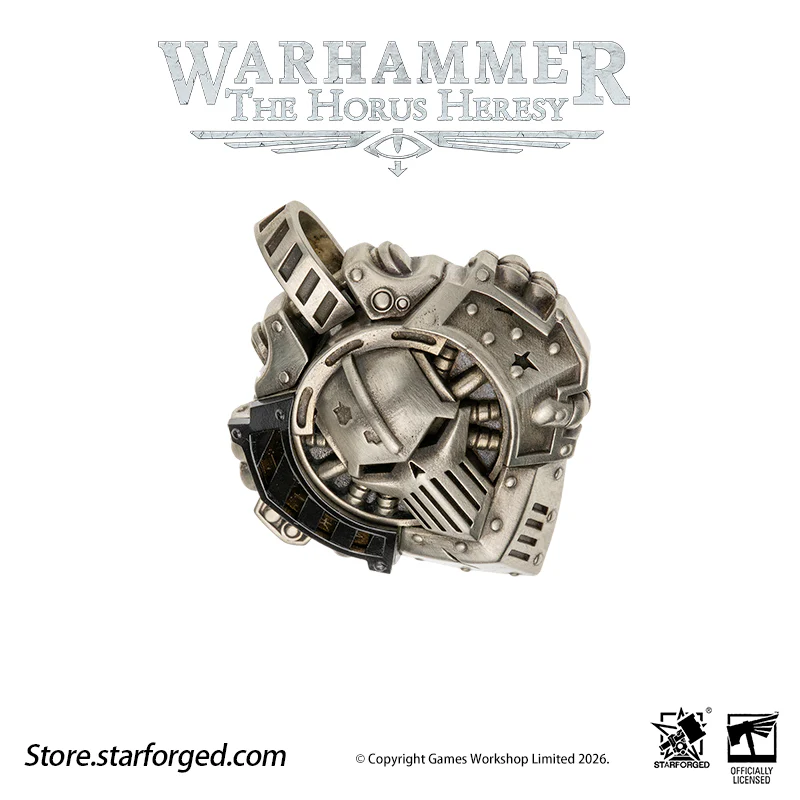 Starforged Warhammer 30K Iron Warriors Heart of Iron Necklace Pendant Warhammer Gifts Fashion Accessories - Image 11