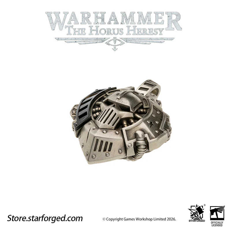 Starforged Warhammer 30K Iron Warriors Heart of Iron Necklace Pendant Warhammer Gifts Fashion Accessories - Image 12