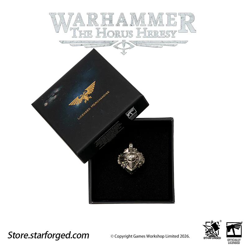 Starforged Warhammer 30K Iron Warriors Heart of Iron Necklace Pendant Warhammer Gifts Fashion Accessories - Image 16
