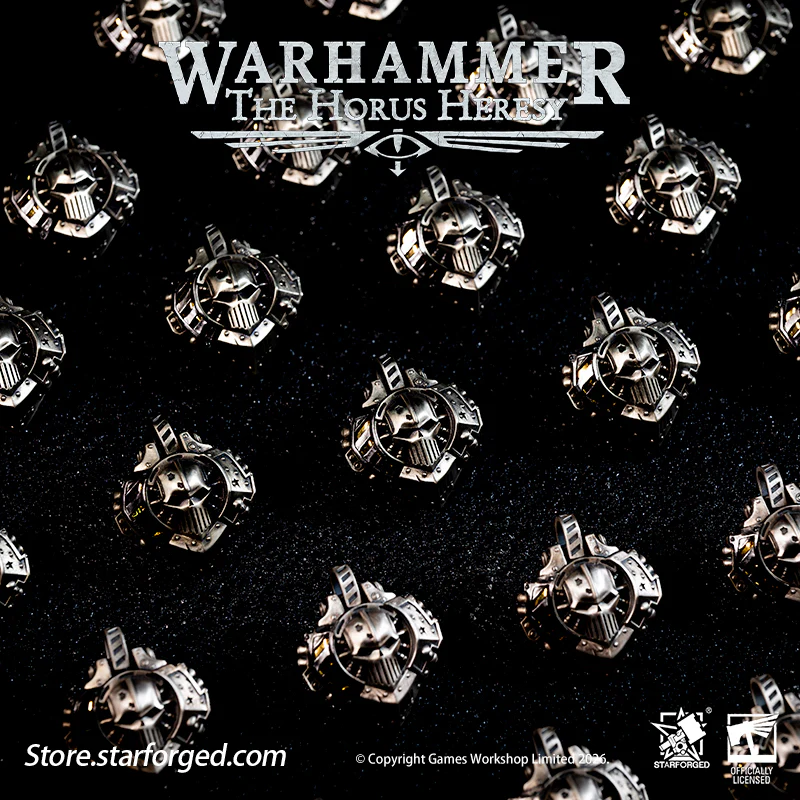 Starforged Warhammer 30K Iron Warriors Heart of Iron Necklace Pendant Warhammer Gifts Fashion Accessories - Image 5