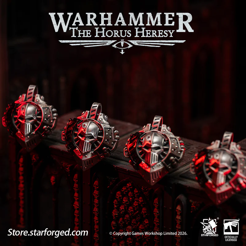 Starforged Warhammer 30K Iron Warriors Heart of Iron Necklace Pendant Warhammer Gifts Fashion Accessories - Image 6