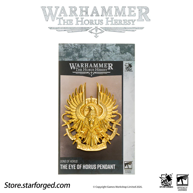 Starforged Warhammer 30K Legio Custodes Guilded Armourial Pin Badge Men's Fashion Jewelry - Image 12
