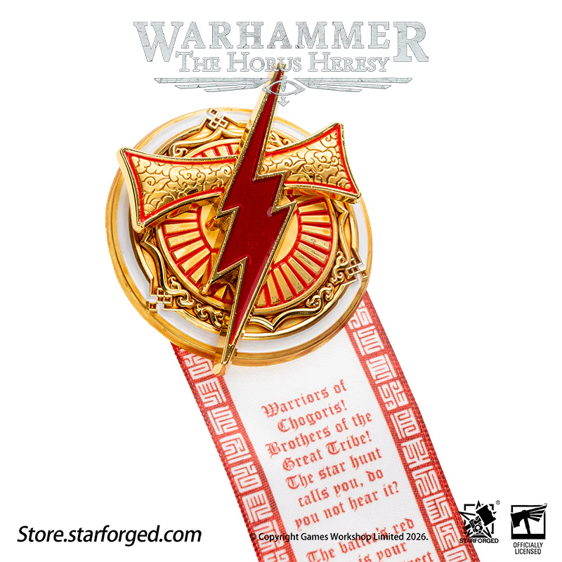Starforged Warhammer 30K Space Marines White Scar Scroll Pin Heavy Badge Men's Fashion Jewelry Pin Badge - Image 8
