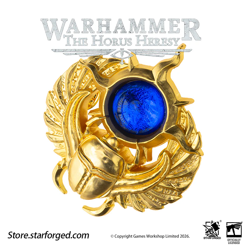 Starforged Warhammer 30K The Horus Heresy Space Marine Thousand Sons Prosperine Scarab Occult Armourial Pin Men's Fashion Jewelry Pin Badge - Image 12