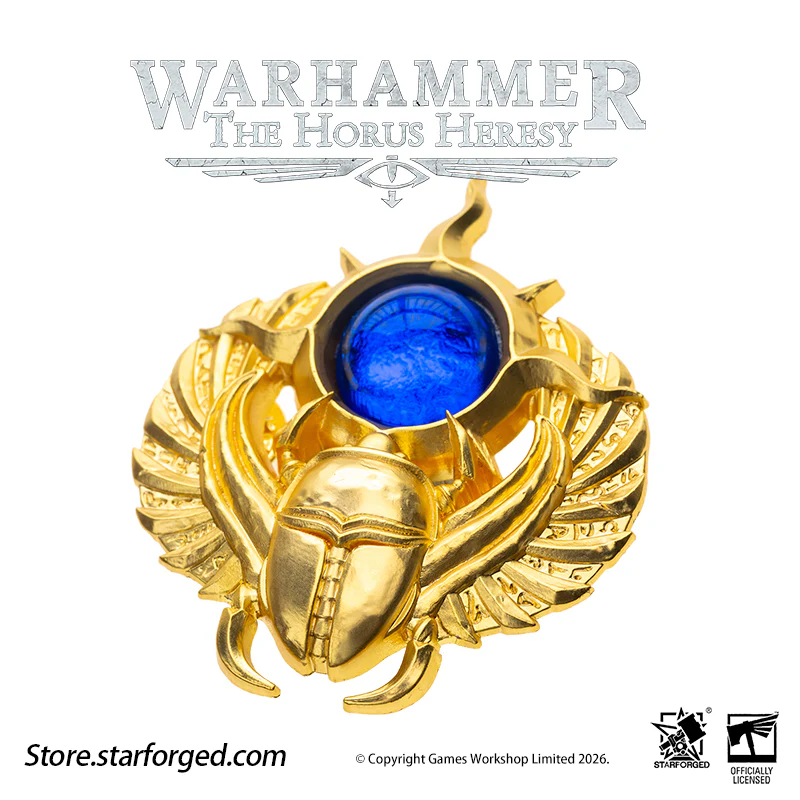 Starforged Warhammer 30K The Horus Heresy Space Marine Thousand Sons Prosperine Scarab Occult Armourial Pin Men's Fashion Jewelry Pin Badge - Image 13