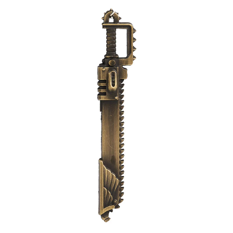 Starforged Warhammer 40000 Master Crafted & Chaos Spacemarine Chainsword 40K Keychain - Image 3