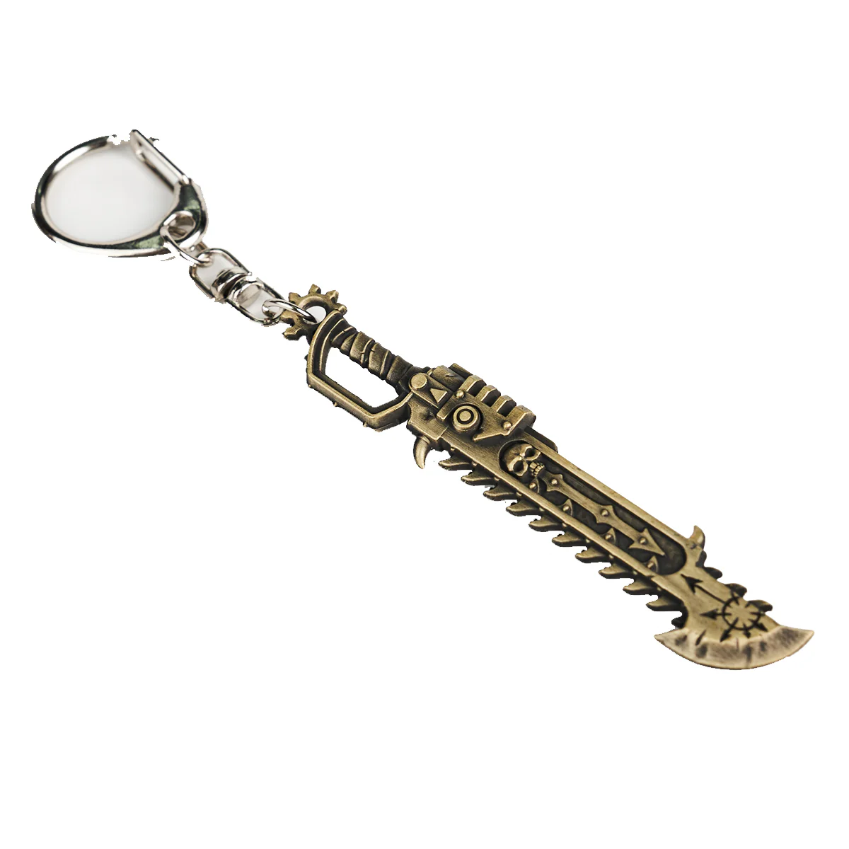 Starforged Warhammer 40000 Master Crafted & Chaos Spacemarine Chainsword 40K Keychain - Image 5