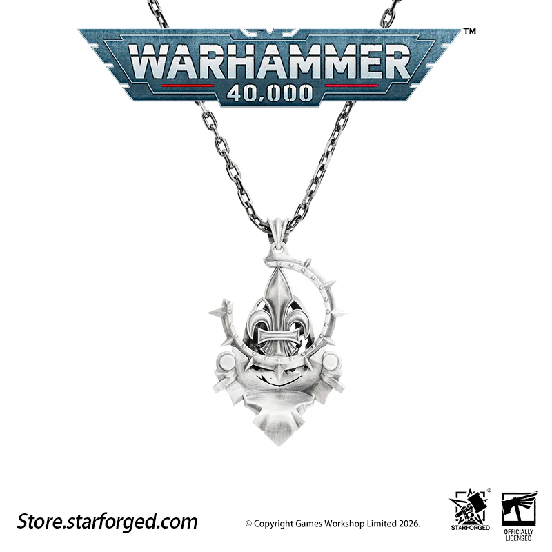 Starforged Warhammer 40K Adepta Sororitas Artificer Reliquia Sororitas Pendant Silver Necklace Warhammer Gifts Fashion Accessories - Image 12