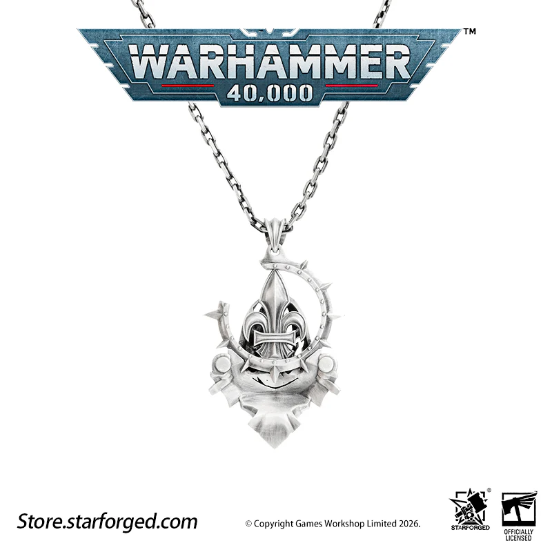 Starforged Warhammer 40K Adepta Sororitas Artificer Reliquia Sororitas Pendant Silver Necklace Warhammer Gifts Fashion Accessories - Image 13