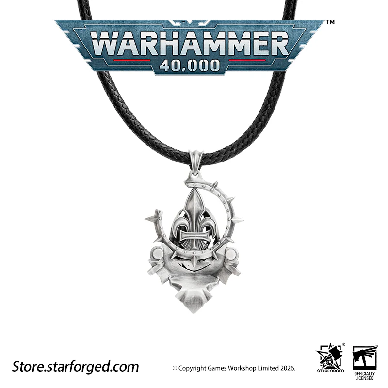 Starforged Warhammer 40K Adepta Sororitas Artificer Reliquia Sororitas Pendant Silver Necklace Warhammer Gifts Fashion Accessories - Image 14