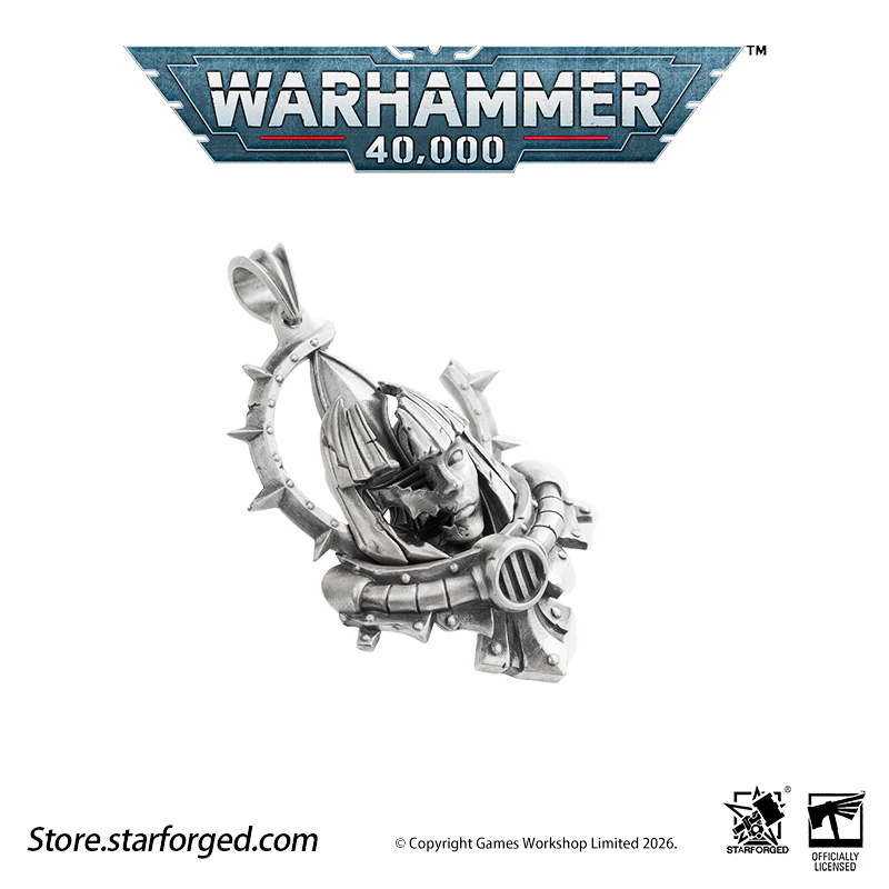Starforged Warhammer 40K Adepta Sororitas Artificer Reliquia Sororitas Pendant Silver Necklace Warhammer Gifts Fashion Accessories - Image 16