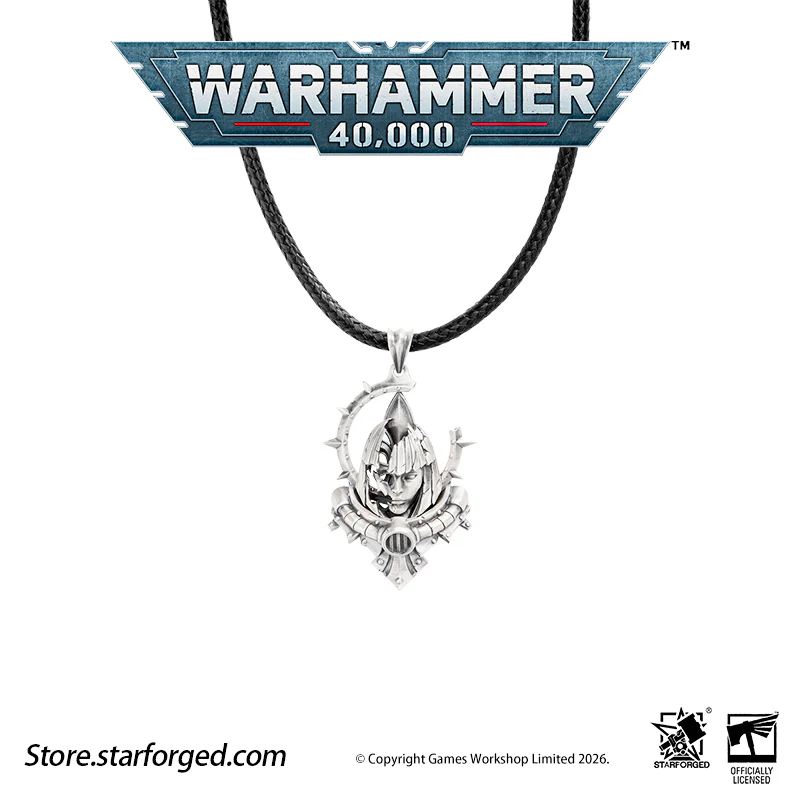 Starforged Warhammer 40K Adepta Sororitas Artificer Reliquia Sororitas Pendant Silver Necklace Warhammer Gifts Fashion Accessories - Image 18