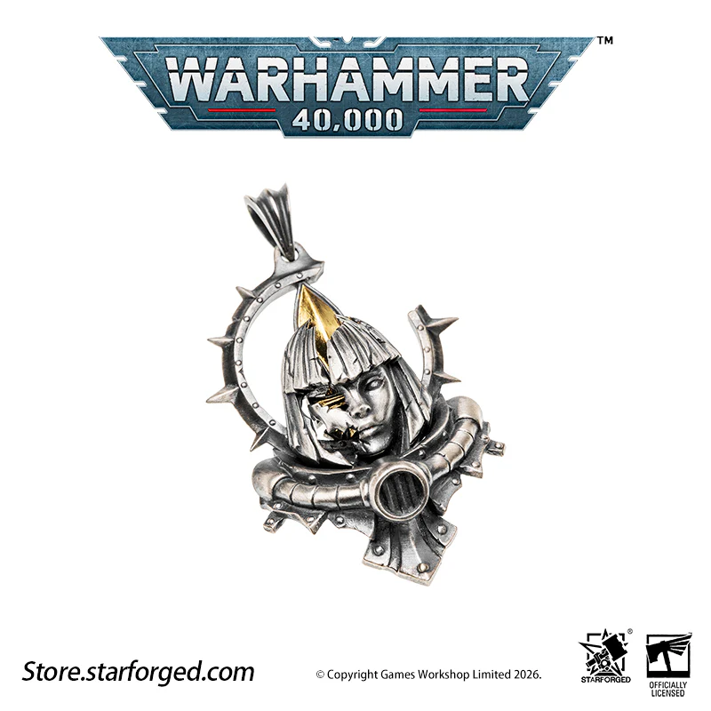 Starforged Warhammer 40K Adepta Sororitas Artificer Reliquia Sororitas Pendant Silver Necklace Warhammer Gifts Fashion Accessories - Image 20
