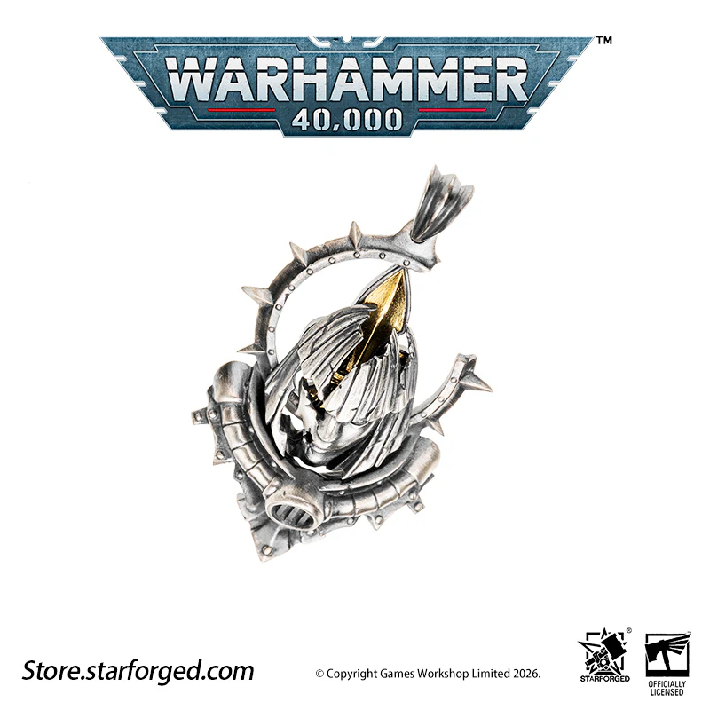Starforged Warhammer 40K Adepta Sororitas Artificer Reliquia Sororitas Pendant Silver Necklace Warhammer Gifts Fashion Accessories - Image 21