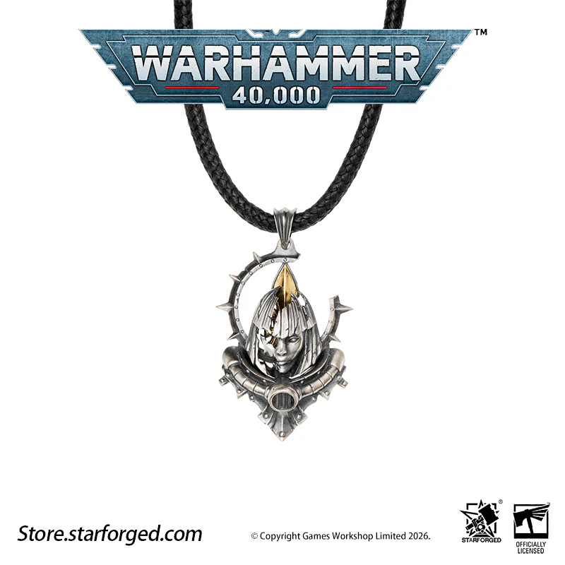 Starforged Warhammer 40K Adepta Sororitas Artificer Reliquia Sororitas Pendant Silver Necklace Warhammer Gifts Fashion Accessories - Image 22