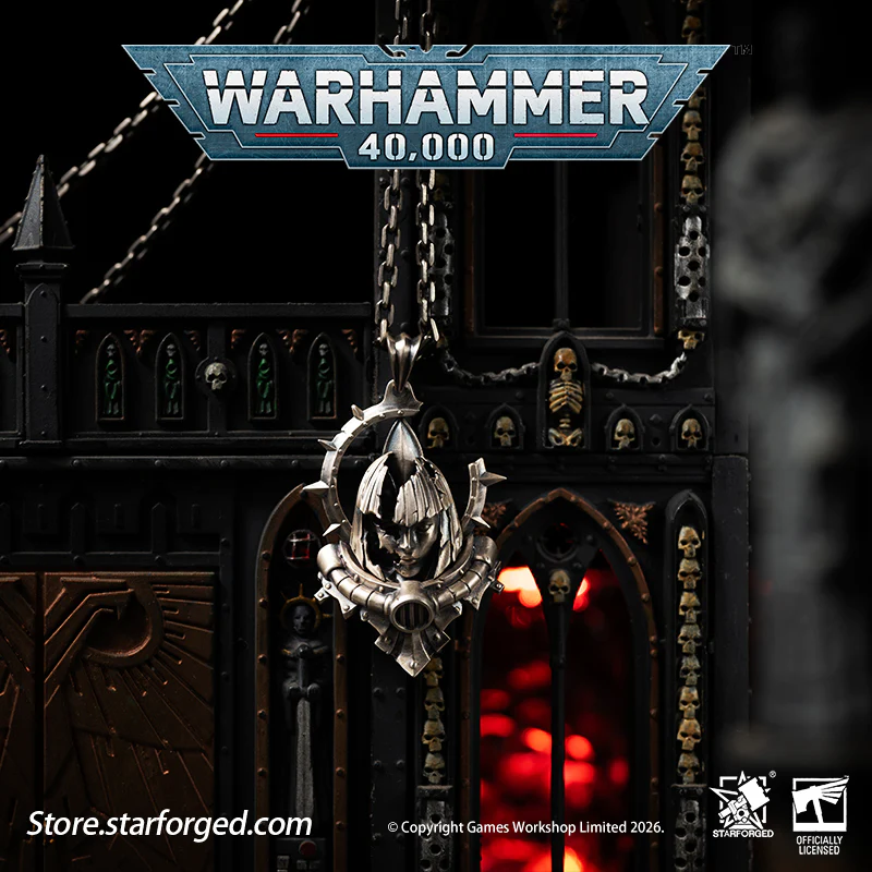 Starforged Warhammer 40K Adepta Sororitas Artificer Reliquia Sororitas Pendant Silver Necklace Warhammer Gifts Fashion Accessories - Image 6